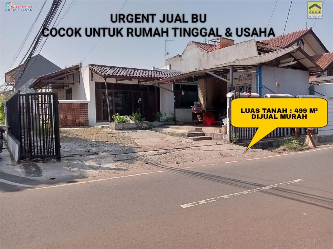 DIJUAL MURAH RUMAH HITUNG TANAH Dipinggir Jl Raya Duren Sawit Jakarta ...